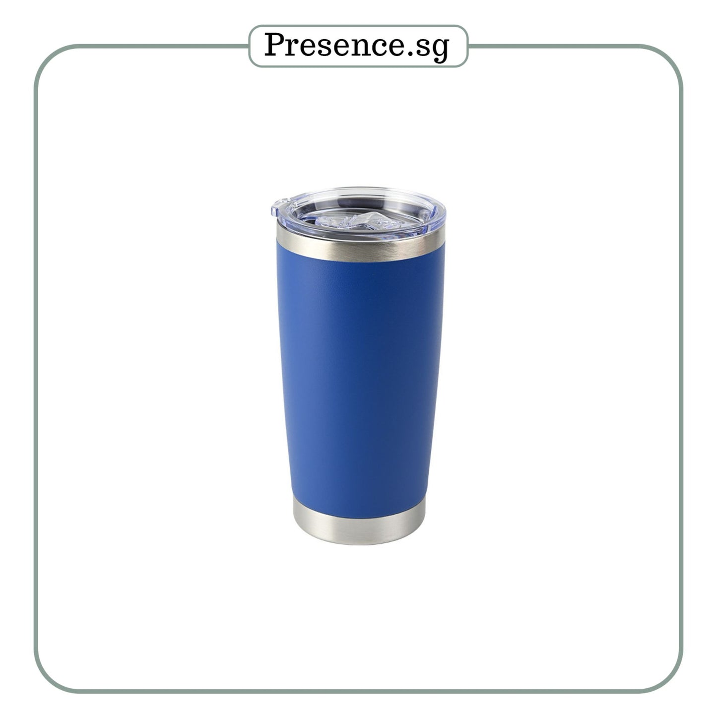 Personalised Christmas Coffee Tumbler Gift Set  (Dual Side Printing)