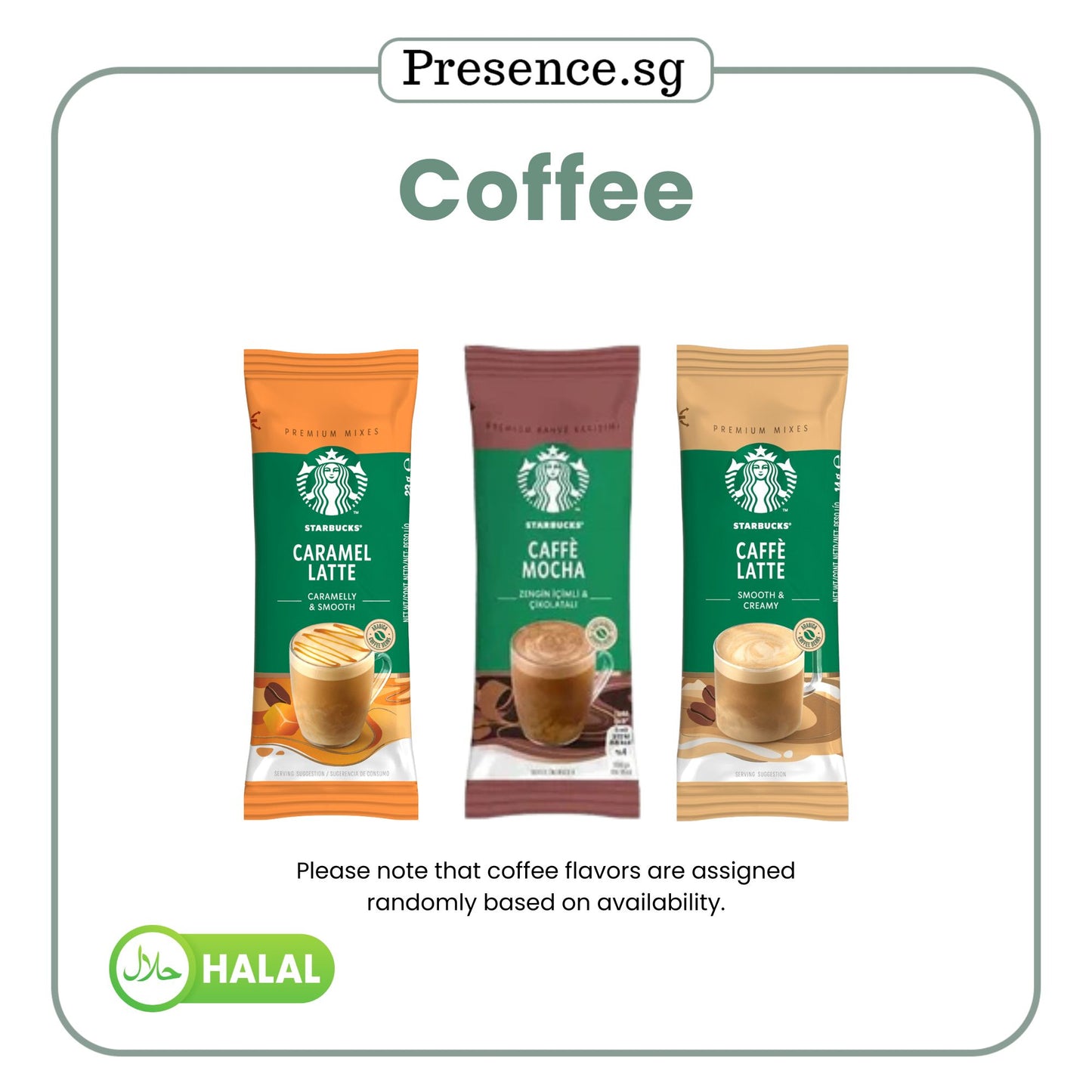 Personalized Coffee Gift Pack with custom gift card