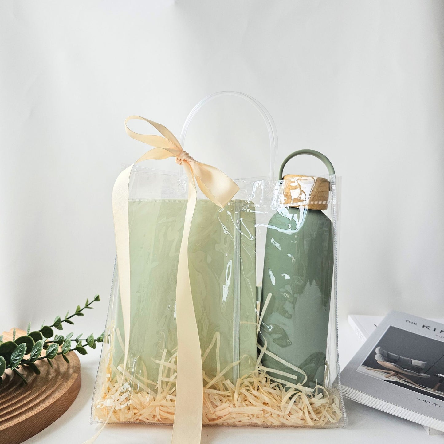 Personalised Notebook and Thermal Bottle Gift Set