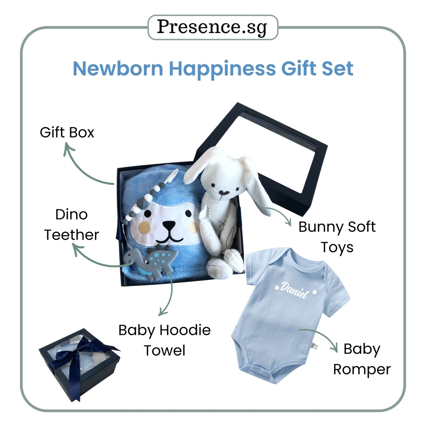 Newborn Baby Gift Set (Happiness Set)
