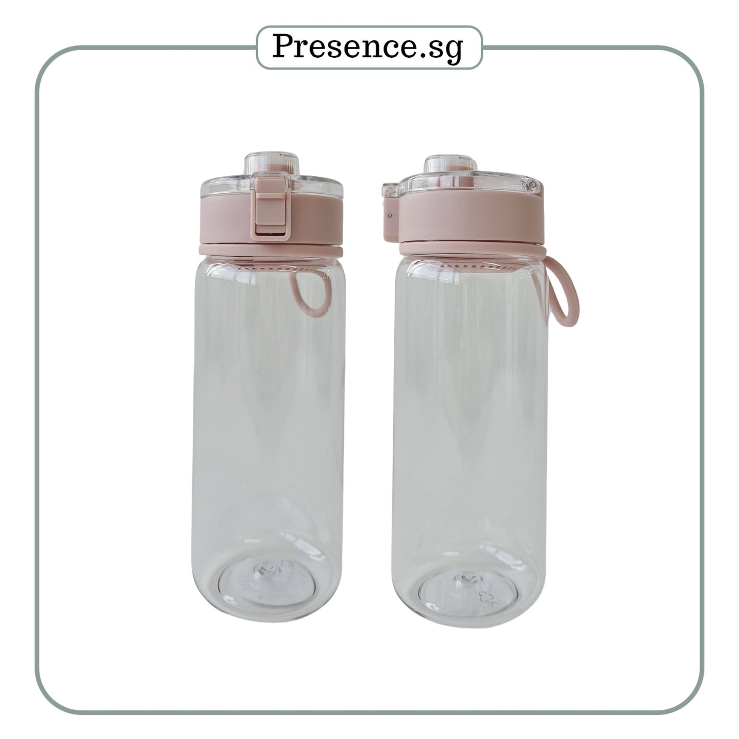 Personalised Clear Water Bottle