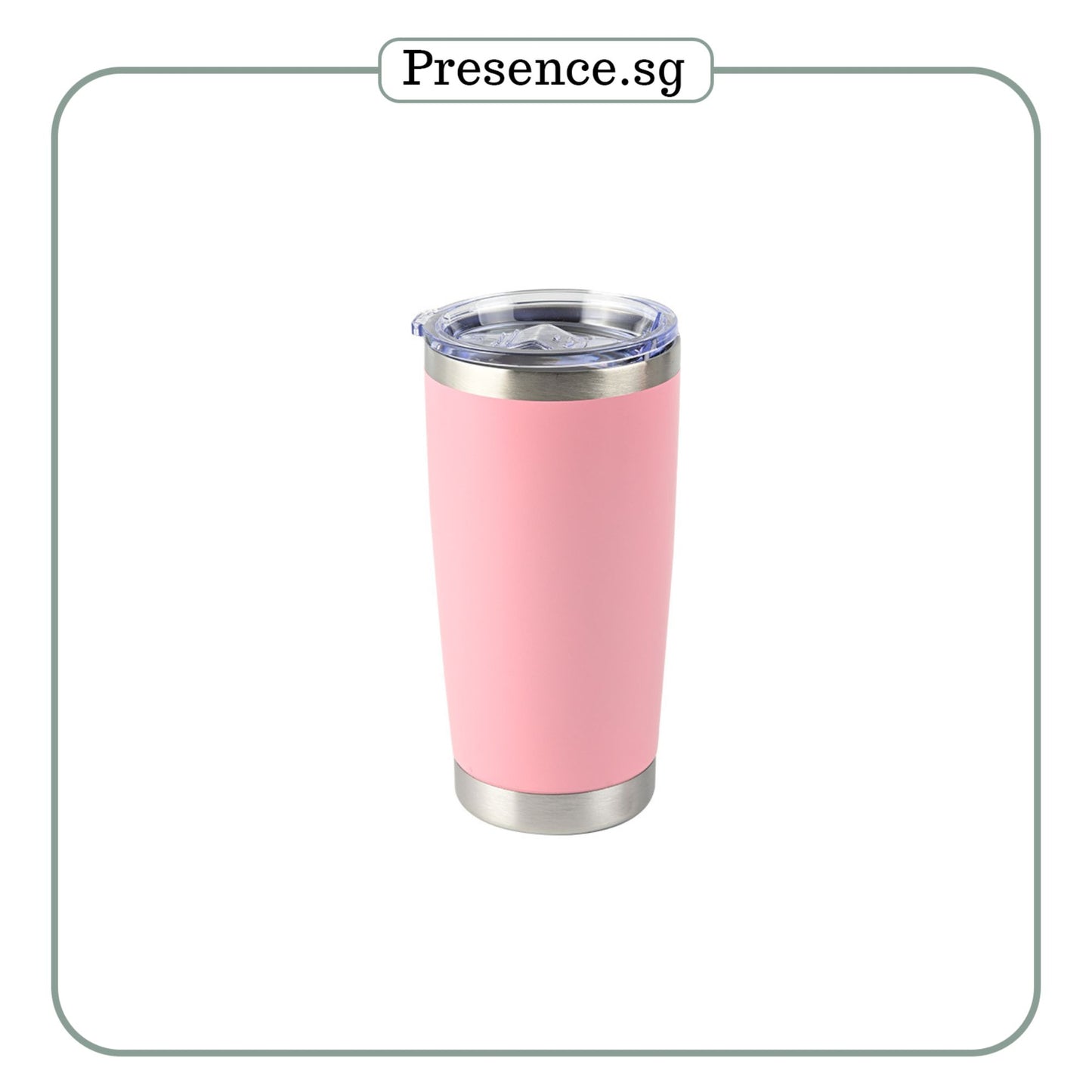 Personalised Christmas Coffee Tumbler Gift Set  (Dual Side Printing)