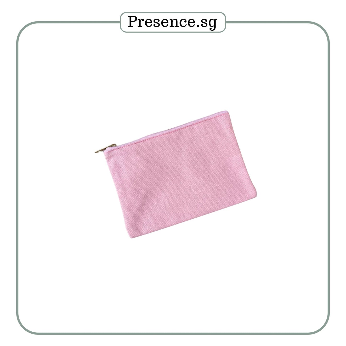Personalized Canvas Pouch