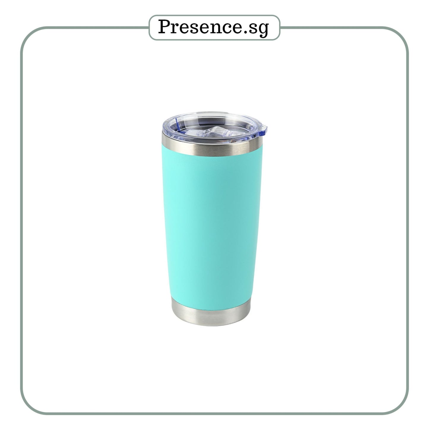 Personalised Christmas Coffee Tumbler Gift Set  (Dual Side Printing)