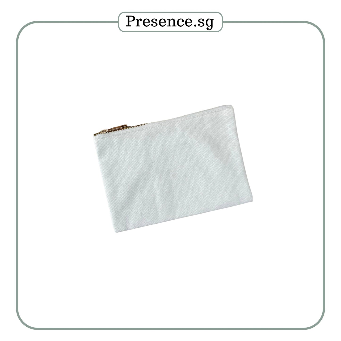 Personalized Canvas Pouch