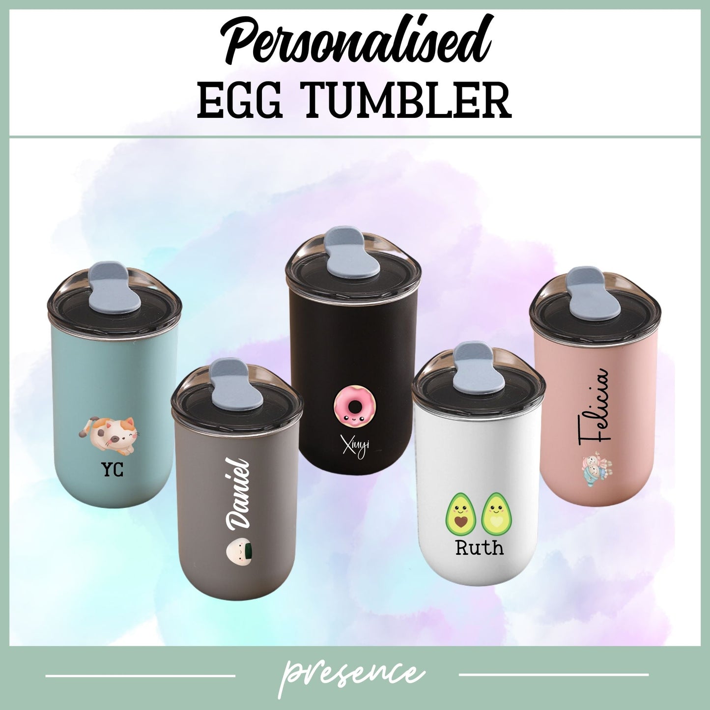 Personalized Egg Tumbler