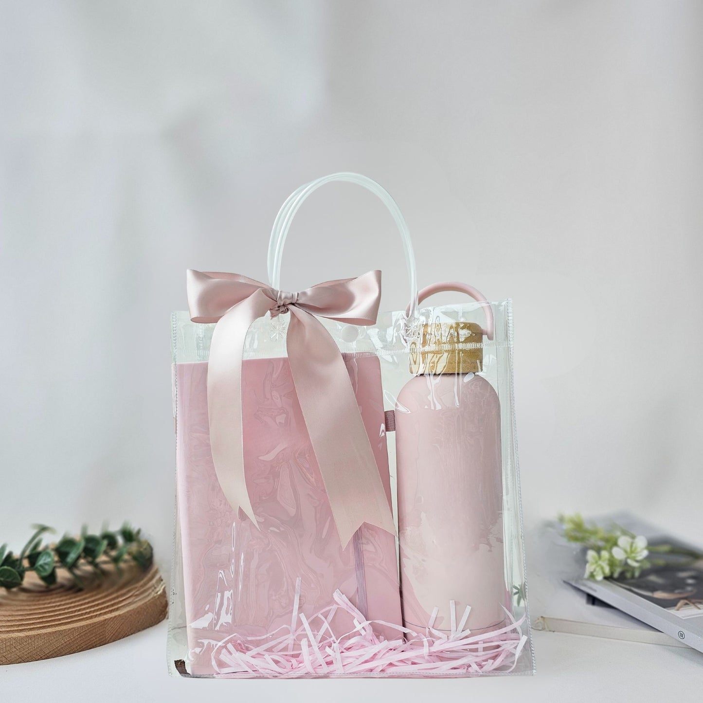 Personalised Notebook and Thermal Bottle Gift Set